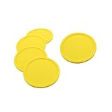 Photo Gallery mothnur 5 pezzi sottobicchieri in silicone alimentare giallo da antiscivolo e resistente al calore da tappetini spessi per bicchieri tazze e bottiglie per uso Photo Gallery mothnur 5 pezzi sottobicchieri in silicone alimentare giallo da antiscivolo e resistente al calore da tappetini spessi per bicchieri tazze e bottiglie per uso