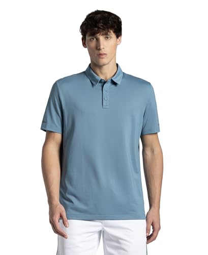 Image of Jockey MV41 Men Recycled Microfiber Elastane Stretch Half Sleeve Active Wear Polo T-Shirt with Breathable Mesh