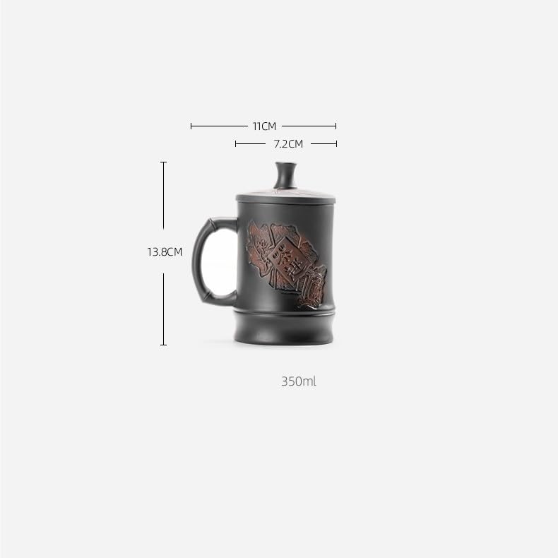 GSOUL Kungfu Tea cup Ceramic Tea Cup Water Separation Wabi-sabi Home Personal Use Drinking Office Cups Small Tea Cups
