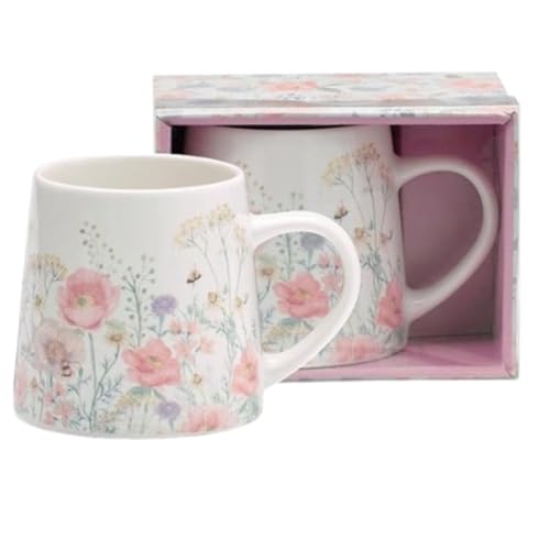 Taza de cerámica multicolor 16 onzas miniatura 1