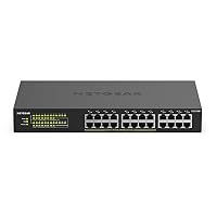 NETGEAR – NETGEAR GS324P 24 Port Gigabit Ethernet LAN PoE Switch (mit 