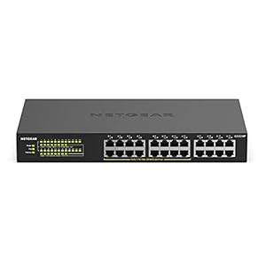 NETGEAR GS324P 24 Port Gigabit PoE Switch