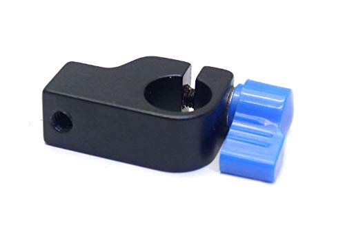 Angle clamp for 15 mm diameter round rods on DSLR rig.
