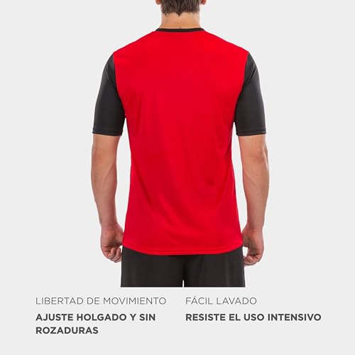 Joma Camiseta Deportiva Manga Corta Hombre , 6XS - 3XL - Transpirable y Secado Rápido, Ideal para Running o Gym - Winner