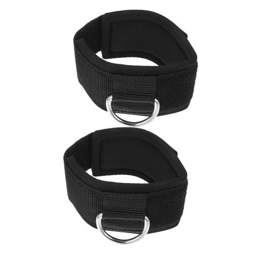 Abaodam 2Pcs Portable Ankle Strap Convenient Ankle Belt for Sports Training Design for Leg and Hip Workouts for Gym Office and Travel Use