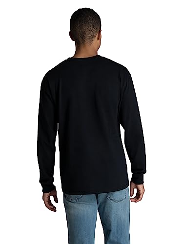Fruit of the Loom Men's Eversoft Cotton Long Sleeve T Shirts, Breathable & Moisture Wicking with Odor Control4