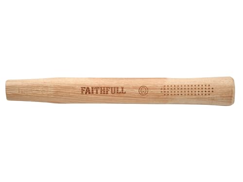 Image of Faithfull Hammer Replacement Handle – FSC® Certified Hickory Wood with Wax Finish – 250mm (10in)