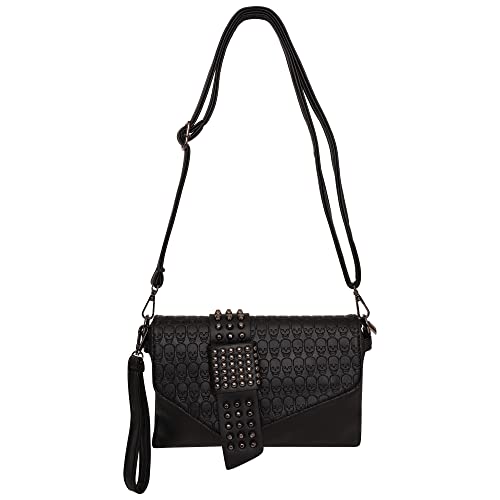 Ro Rox Bolso bandolera Sia Skull [Negro]