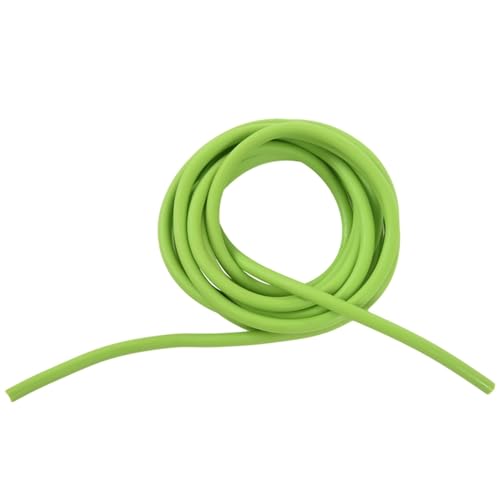 flexiable rubber Tubing Exercise Rubber Resistance Band Elastic 2.5 meter drain elastic (Color : Green 2.5Meter)
