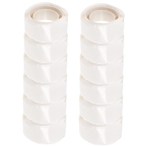 CIMAXIC 1200pcs Balloon Double Sided Adhesive Dots for Balloon Decorations Adhesive Pads for Strips Holes