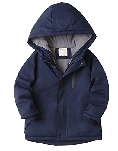 Image of Boys Girls Winter Outwear Coats, Kids Warm Outfits,Windproof Jacket for Toddler 1-8Y