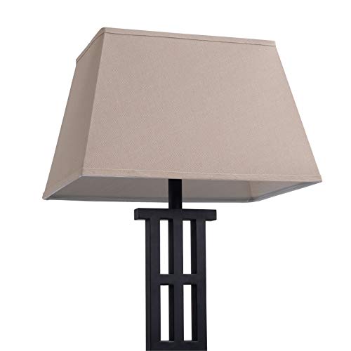 Kenroy Home 32158Brz Mcintosh Floor Lamp With Bronze Finish, Casual Style, 58" Height, 17.5" Width, 12" Depth #TOP3
