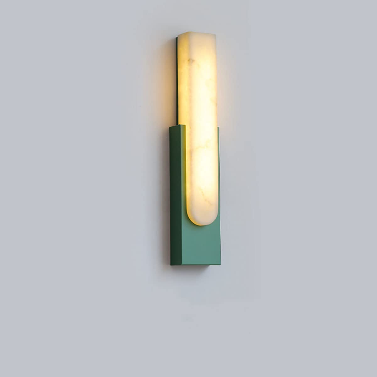 HYJAUSXB LED Wall Lamp 12W, Modern Dimmable Indoor Lighting for Bedroom and Living Room, Marble Design, Adjustable 3000K/4500K/6000K