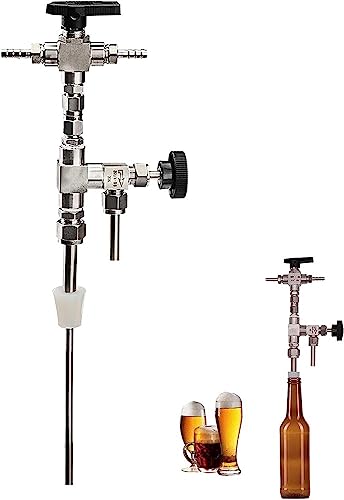 Aioneer Liquid Filling Machine, Beer Bottle Filler, Counter Pressure Bottle Filler, Food Grade 304 Stainless Steel, Bottling Wa