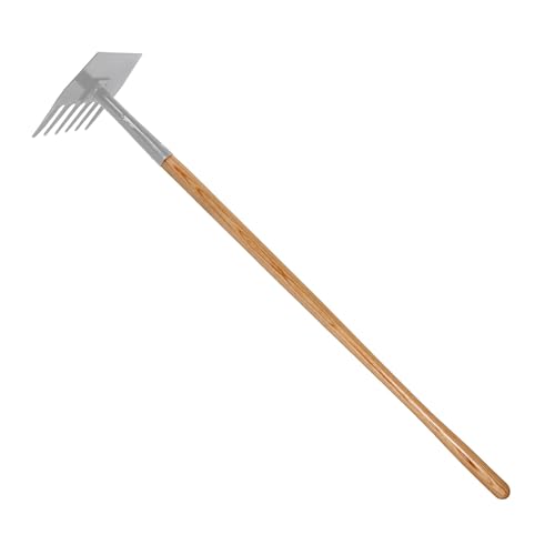 COUNCIL TOOL McLeod/Rhino Handle - 48 Hickory Wood Handle with Straight Grip Made in the USA - 70-48MT-B