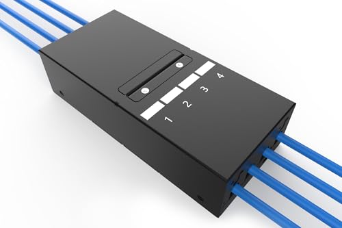 Boîte de point de consolidation pour fixer 4 modules Keystone sans encombrement - 5