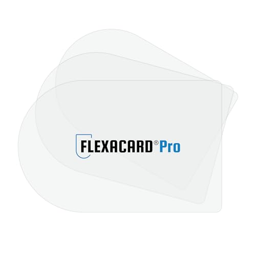Tür mit Karte öffnen: FlexacardPro | Große Öffnungskarten für Türen | Original | 3 Stück | 0.35 mm Stärke | Türöffnungswerkzeug | Professionelle Schlüsseldienst-Karten | Wiederverwendbar