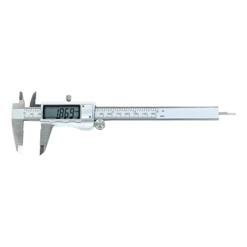 Pied à coulisse numérique électronique 150 mm outil de mesure métal écran LCD