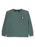 MUSTANG Herren Ben AW Crew Sweatshirt, Dunkelgrün 6517, S
