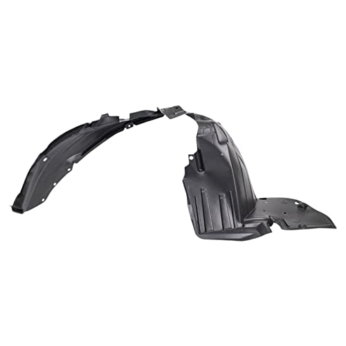 Image of TRQ Front Inner Fender Liner Set Compatible with 2015-2019 Nissan Versa NI1248139 NI1249139