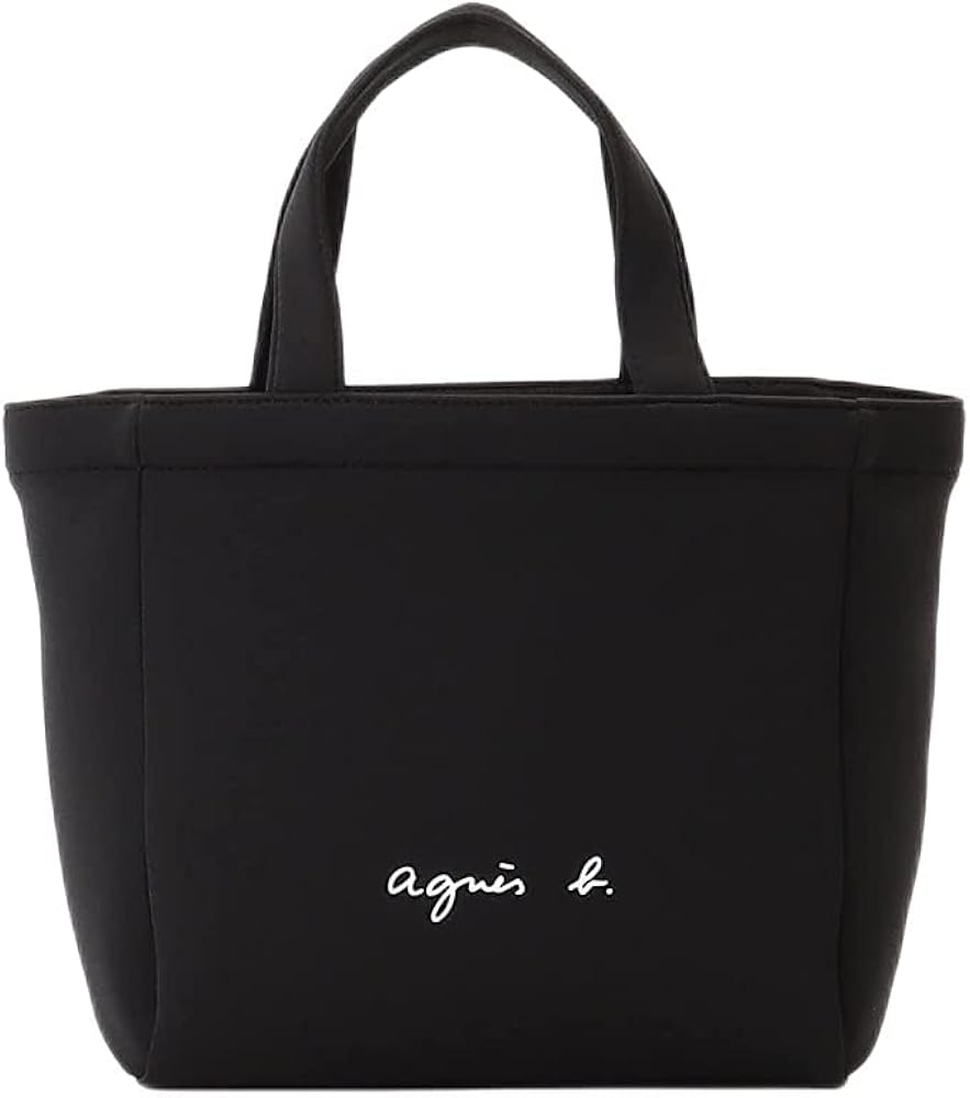 agnès b. ブラック トートバッグ agnès b. ブラック トートバッグ 3点セット - メルカリ