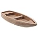 IMIKEYA Klassisches Holzboot Modell Aus Natürlichem Holz Miniatur Kanu Für Nautische Dekoration Diy Kunsthandwerk Tischdeko Für Zuhause Einzigartiges Freunde Und Familie