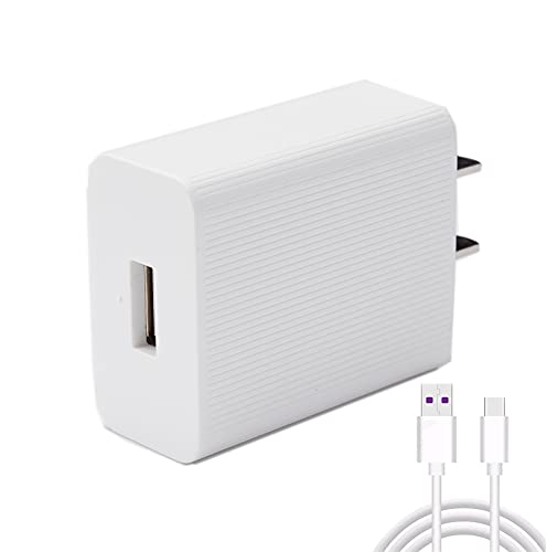 [1-Pack] Quick Charge 3.0 Wall Charger QC 2.0/3.0 Adapter 18W Fast Charging Block 3Amp USB Charger with 3FT Cables for iPhone Android Samsung Mobile iPad Google Pixel Laptop
