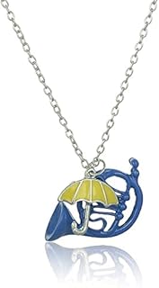 rvm jewels How I Met Your Mother Inspired Necklace Alloy Pendant Blue Yellow For Womens-picture-52