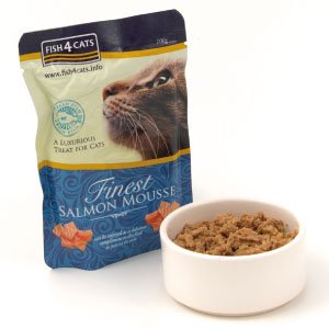 Fish4cats Salmon Mousse 100g (Pack of 6)