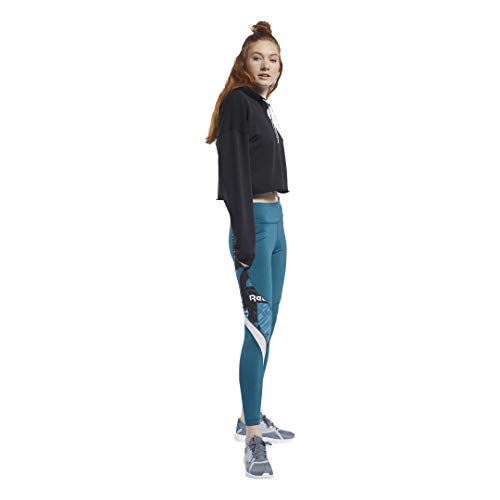 Reebok レディース ワークアウト レディ ミート ユー ゼア 1/4 ジップパーカー