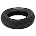 Alomejor Electric Scooter Replacement Tires Rubber Outdoor Tire with Comfortable Riding Experience for Safe Ride On Snowy and Rainy Conditions