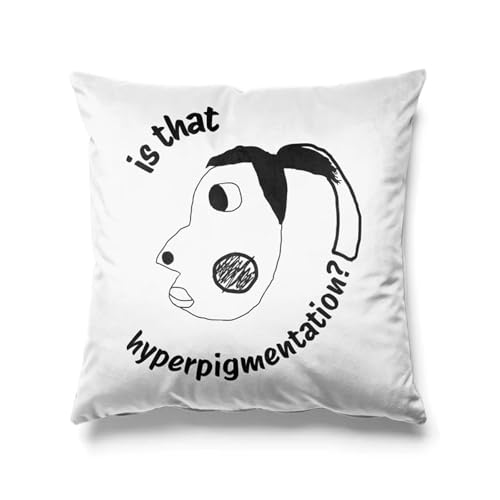 Is that hyperpigmentierung meme quadratischer wurfkissenbezug kissenbezüge