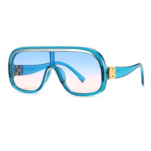 bullabulling Retro Womens Big Large Sun Glasses UV400，Vintage Oversized Square Sunglasses for Women