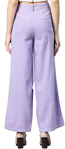 Image of ADBUCKS Women's High Rise Wide Leg High-Rise Jeans