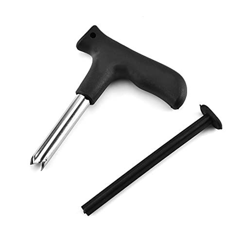 Générique Outil à eau Cocoss Open Opener Hole Drill Tool Punch Coconuts Straw Rack Essuie-tout Blanc (Black, One Size)