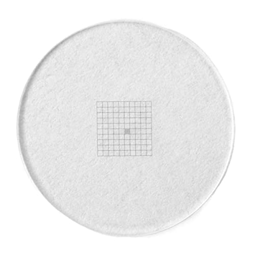 Microscope Micrometer Diameter 20.4mm Eyepiece Reticle Cross Ruler Grid Scale(MS-1-HU)