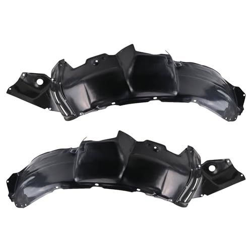 Image of TRQ Inner Fender Liner Set Compatible with 2006-2007 Toyota Highlander TO1250113 TO1251115
