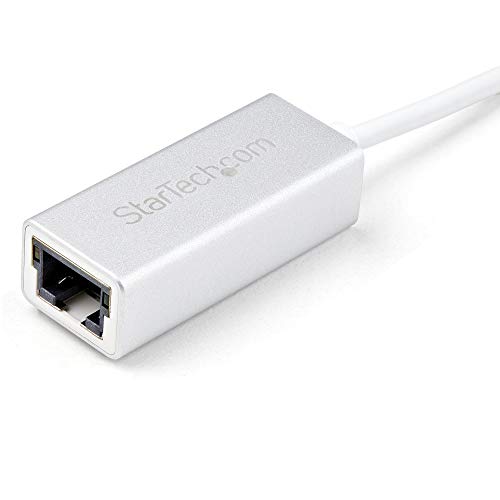 Image of StarTech.com USB 3.0 to Gigabit Network Adapter - Silver - Sleek Aluminum Design for MacBook, Chromebook or Tablet - Native Driver Support (USB31000SA), Standard