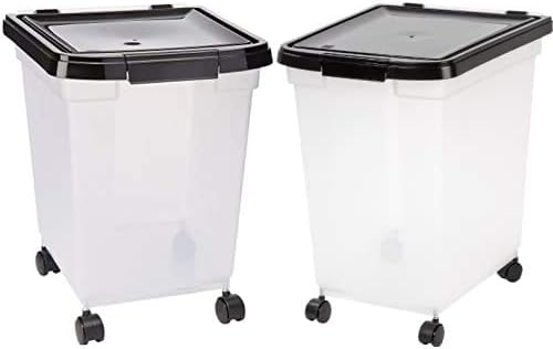 IRIS USA Nesting Airight Pet Food Container Set