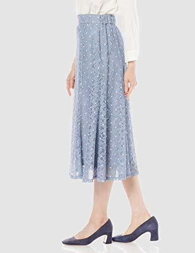 [レッセパッセ] スカート ﾚｰｽﾄﾞｯﾄﾌﾟﾘﾝﾄｽｶｰﾄ レディース ﾀﾞｽﾃ
