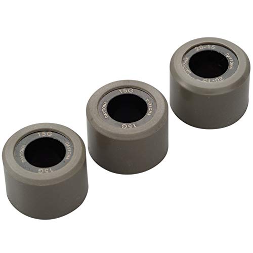 デイトナ バイク用 DWR ウエイトローラー φ20×15mm 15.0g 方向指定なし 3個セット 90513