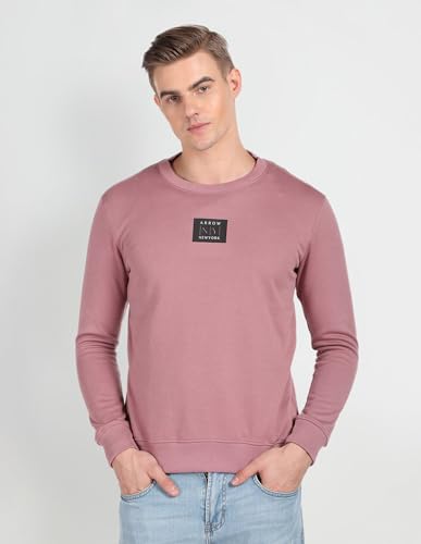 Image of Arrow Men's Cotton Round Neck Sweatshirt