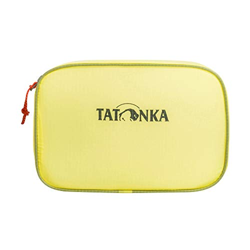 Tatonka Unisex – vuxen SQZY Zip Bag 4 l väska, ljus gul, 4 l