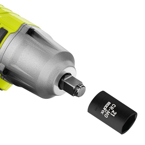 Image of 3 /8 inch Drive Deep Impact Socket, 21mm Metric Socket, CR-MO 6 Point for Easy Removal of Axle Nut