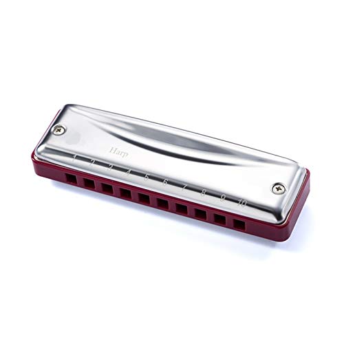 KIRANDIE Diatonic Harmonica 10 Trous Blues Harpe Orgue spéciale spéciale for la clé débutante de la Harpe C/D/E/F/G/A/BB… - Les Beatles, Paul McCartney, John Lennon, RIngo Starr, George Harrison KIRANDIE Diatonic Harmonica 10 Trous Blues Harpe Orgue spéciale spéciale for la clé débutante de la Harpe C/D/E/F/G/A/BB…