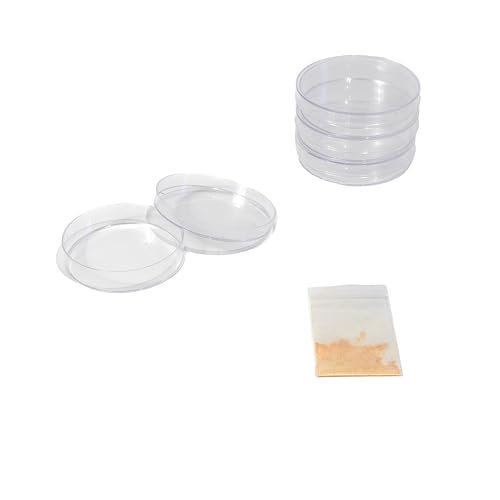GSC International 1500-70-AGRKT Agar-Petri Dish Kit - Comprehensive Classroom Kit for Culturing Microorganisms
