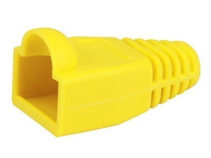Technotech RJ45 Boots Plug for use in Network Patch Cables (100 pcs, Yellow) (B01CA0IAC2) Amazon Price History, Amazon Price Tracker