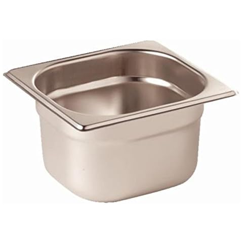 Contenedor de acero inoxidable Vogue k992 1/6, 2.2 l, 150 mm Cover