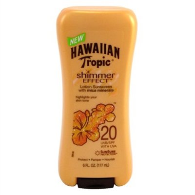 Hawaiian Tropic Shimmer Effect Spf#20 6oz (3 Pack)