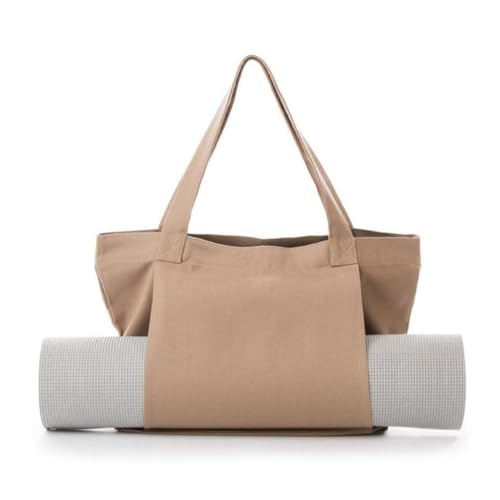 QRONCES Bolsa de almacenamiento portátil para esterilla de yoga, bolsa de hombro gruesa para gimnasio, bolsa de regalo para mujeres y hombres, bolsa de almacenamiento portátil para esterilla de yoga,